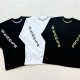 CHROME HEARTS 크롬하츠 넥 스크립트 롱 슬리브