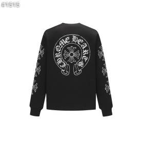 CHROME HEARTS 크롬하츠 포켓 홀스슈 크루넥 롱 슬리브 티셔츠