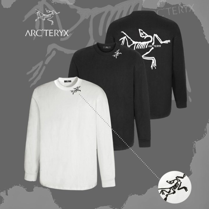 ARCTERYX 아크테릭스 시그니처 자수 오버핏 롱슬리브