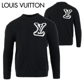 LOUIS VUITTON 루이비통 로고 보카시 니트
