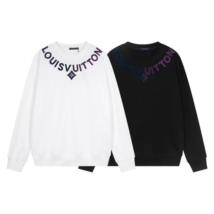 LOUIS VUITTON 루이비통 핸들 자수 로고 맨투맨