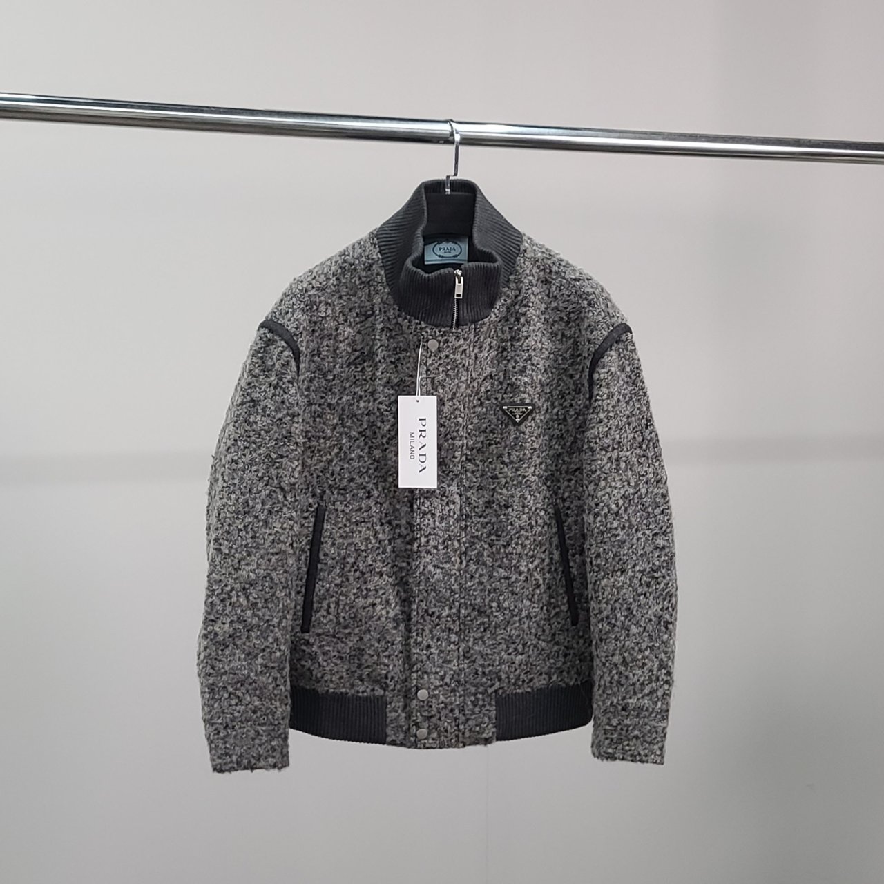 PRADA 프라다 프리미엄 알파카 자켓