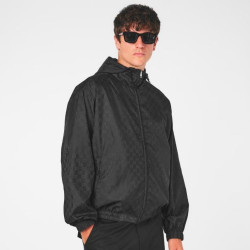 GUCCI 구찌 GG 모노그램 후드 윈드브레이커