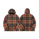 BURBERRY 버버리 체크 플리스 후드 자켓