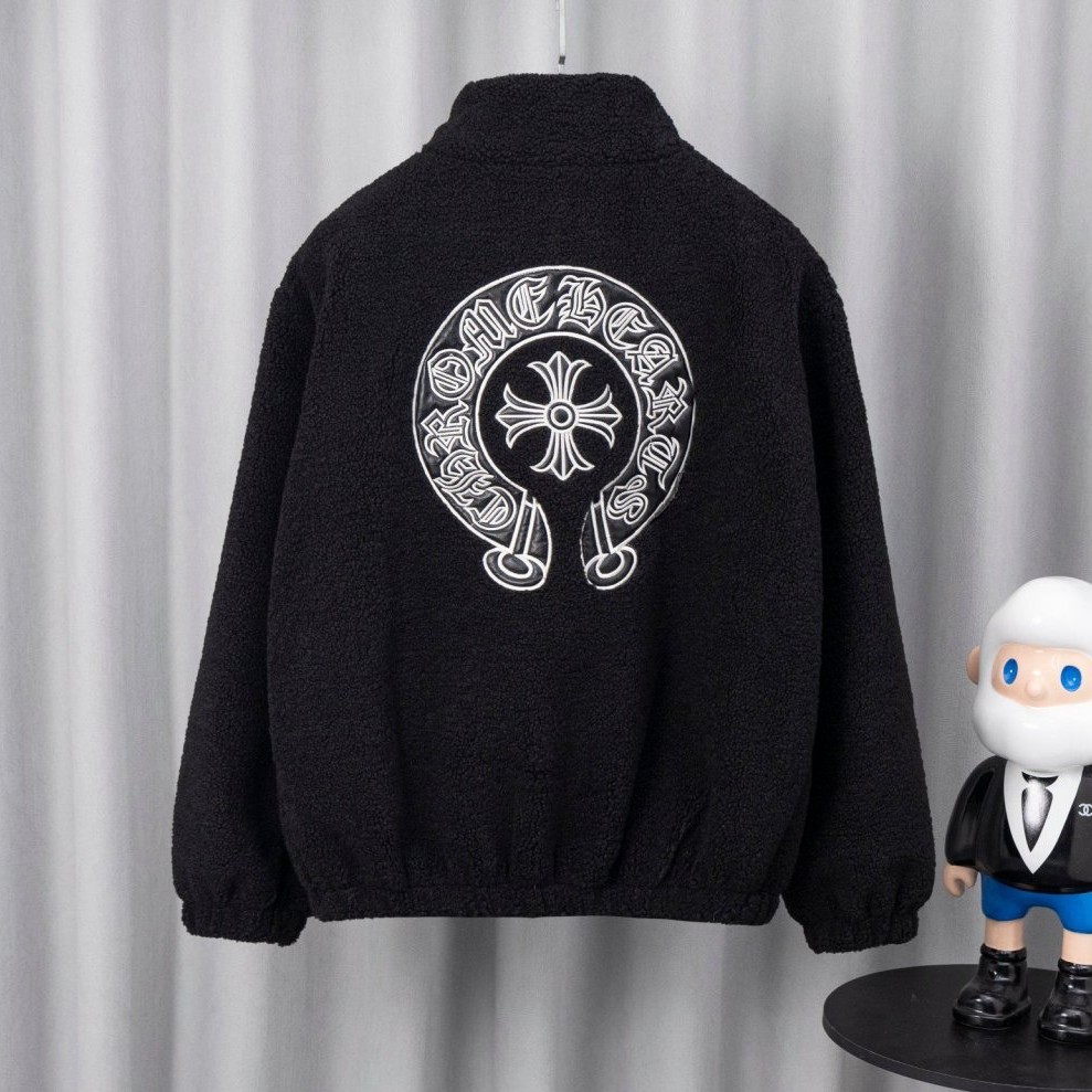 CHROME HEARTS 크롬하츠 홀스슈 플리스 자켓 　