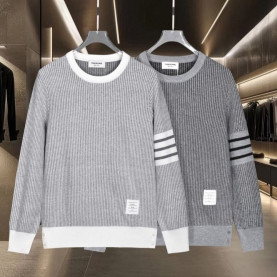 THOM BROWNE 톰브라운 사선완장 니트