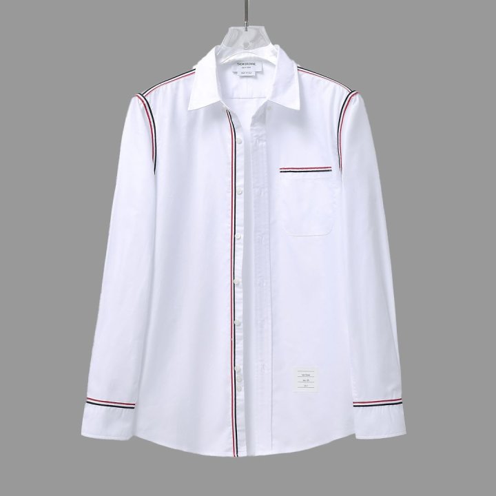 THOM BROWNE 톰브라운 스트라이프 라인 셔츠