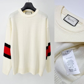 GUCCI 구찌 암포인트 라운드니트