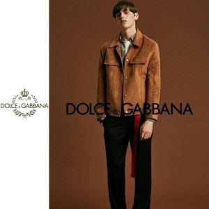 DOLCE&GABBANA 돌체앤가바나 스웨이드 트러커 자켓