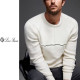 LOROPIANA 로로피아나 빗살라인 앙고라 라운드 니트 2COLOR