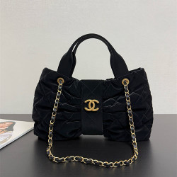 CHANEL 샤넬 맥시 보우백 미디움 (세틴벨벳) AS9802