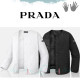 PRADA 프라다 오버핏 퀄팅 다이아 경량 가디건