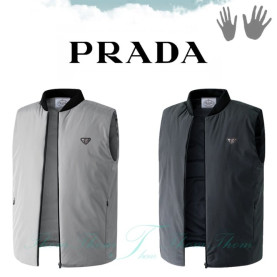 PRADA 프라다 퍼포 시보리 패딩 베스트