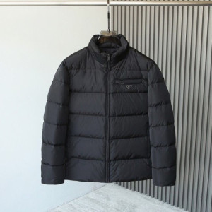 PRADA 프라다 메탈 플레이트 다운 패딩 3COLOR