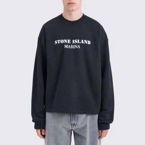 STONE ISLAND 스톤아일랜드 마리나 크루넥 스웻셔츠 2COLOR
