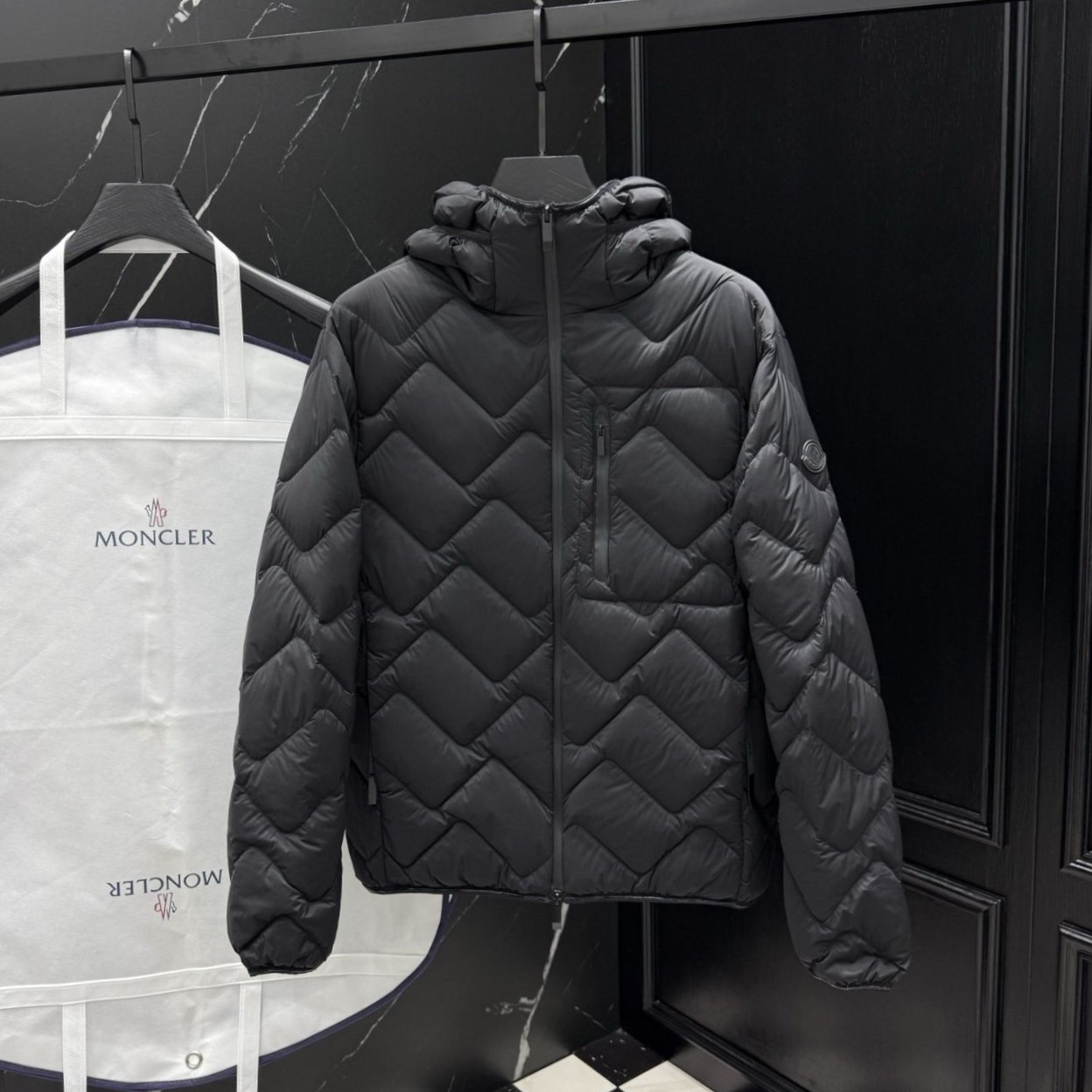 MONCLER 몽클레어 스텔리에르 다운 패딩 자켓