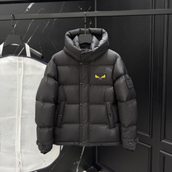 FENDI 펜디 로고 패치 다운 패딩 2COLOR