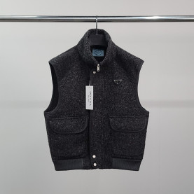 PRADA 프라다 프리미엄 알파카 베스트 자켓