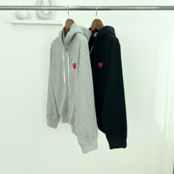 COMME DES GARCONS 꼼데가르송 레드와펜 후드집업