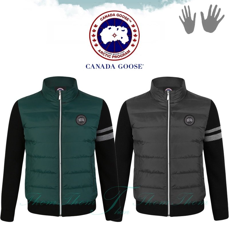 CANADA GOOSE 캐나다구스 덕다운 니트 패딩 점퍼