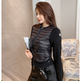 MONCLER 몽클레어 덕다운 니트 패딩 집업 2COLOR