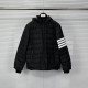 THOM BROWNE 톰브라운 사선완장 다운 패딩 2COLOR