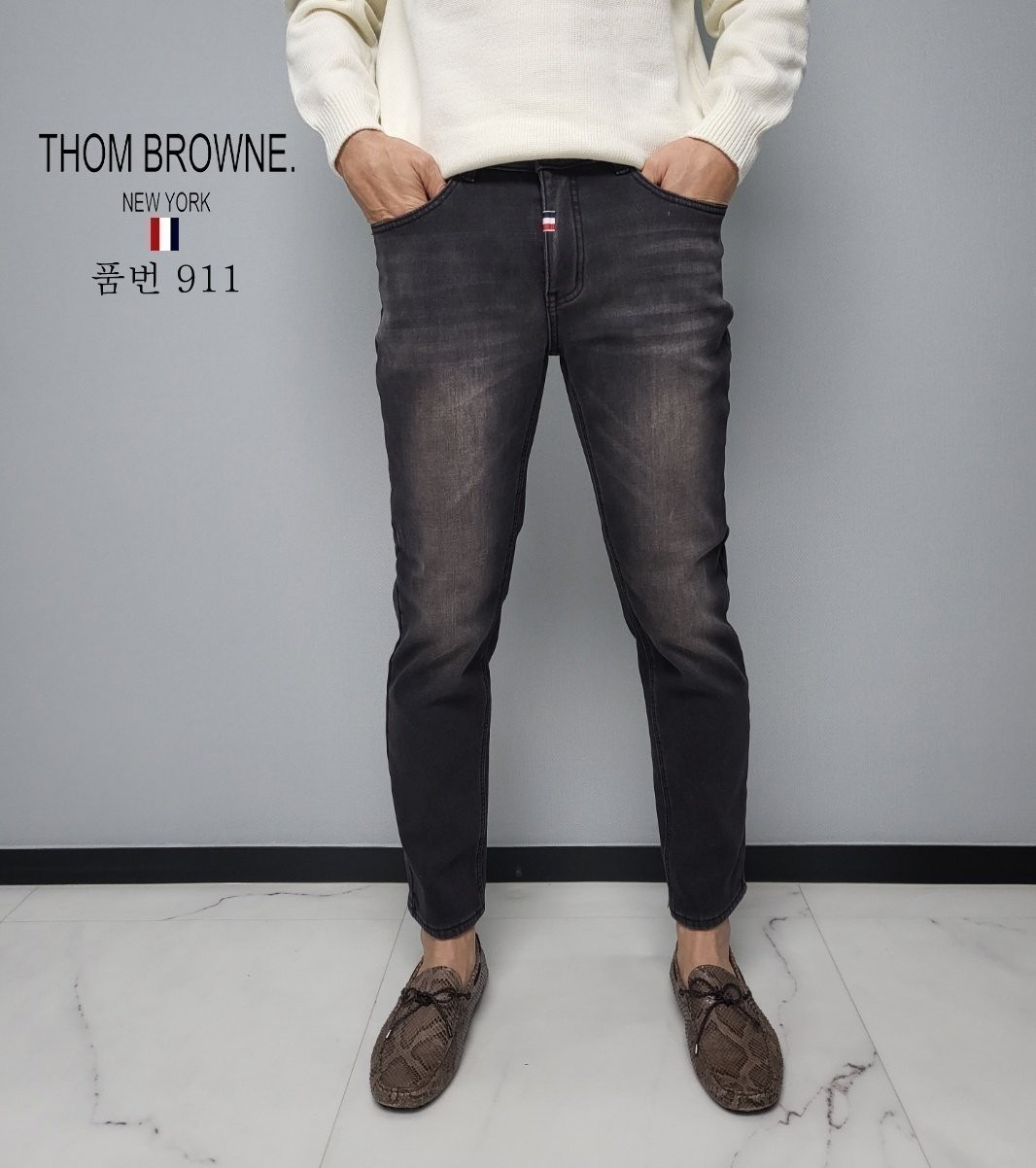 THOM BROWNE 톰브라운 융기모 청바지 (911)