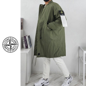 ●1월 판매 11위● STONE ISLAND 스톤아일랜드 내피 탈부착 멀티 롱 야상 패딩 2COLOR