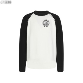 CHROME HEARTS 크롬하츠 홀스슈 배색 나그랑 니트 스웨터
