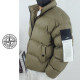 STONE ISLAND 스톤아일랜드 가먼트 레더 패딩 자켓 2COLOR