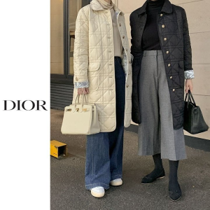 ●1월 판매 13위● DIOR 디올 퀼팅 패턴 롱 자켓