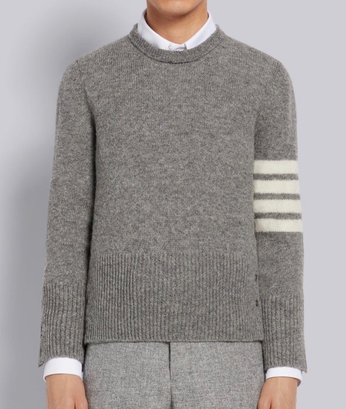 THOM BROWNE 톰브라운 4BAR 셰틀랜드 울 니트 2COLOR