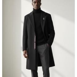 THOM BROWNE 톰브라운 삼선 시그니처 롱코트 2COLOR