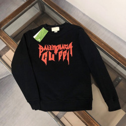 GUCCI 구찌 X 발렌시아가 프린팅 맨투맨