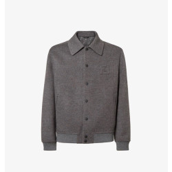 FENDI 펜디 F019 울 블루종 자켓