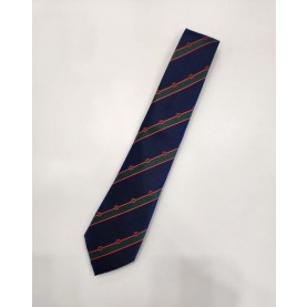 GUCCI 구찌 사선 GG로고 실크 넥타이