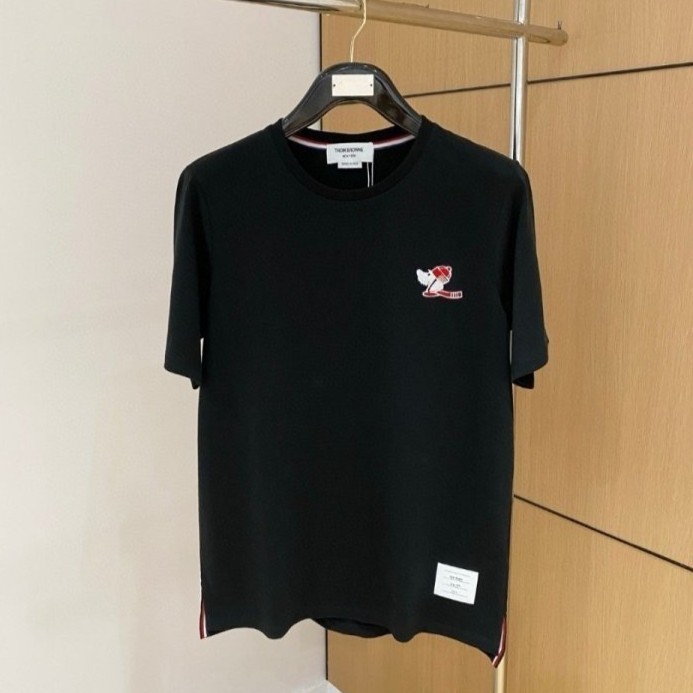 THOM BROWNE 톰브라운 도그자수 반팔 4COLOR