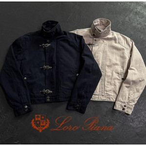 LOROPIANA 로로피아나 크롭 후크 자켓