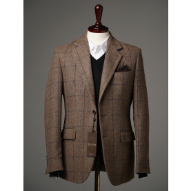 GUCCI 구찌 체크 울 블레이저 (T-4120)