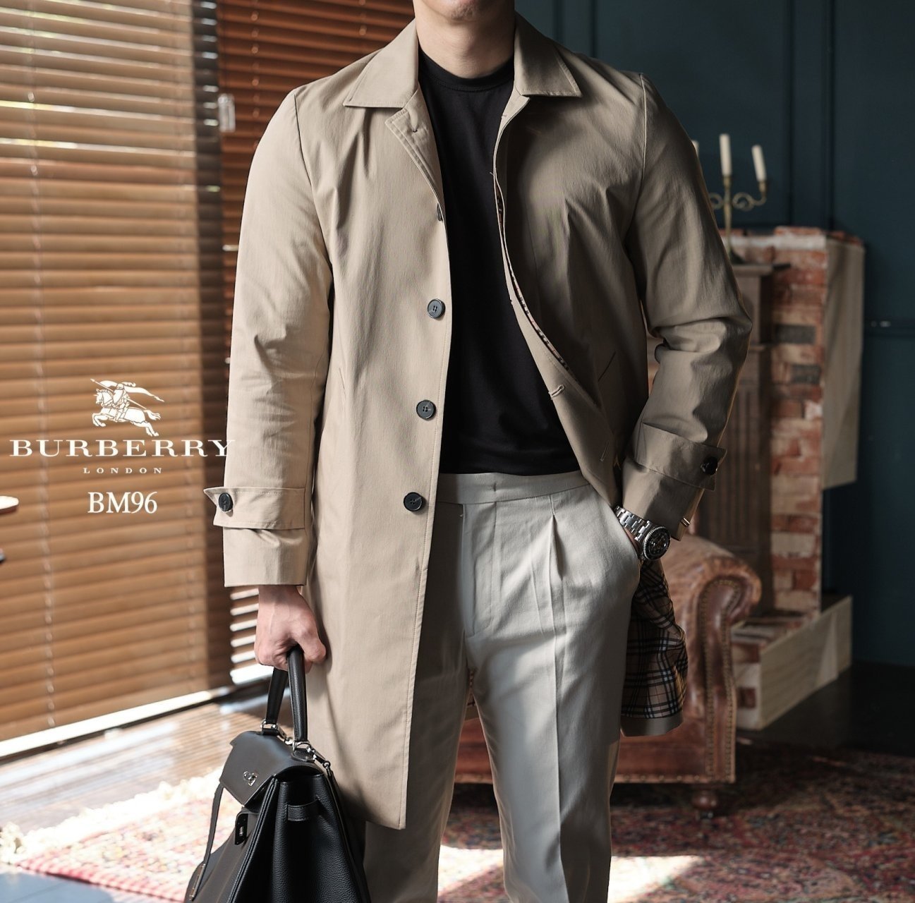 BURBERRY 버버리 런던 FW 개버딘 맥 코트 2COLOR