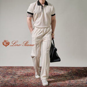 LOROPIANA 로로피아나 올드머니 클래식 트레이닝 셋업 2COLOR