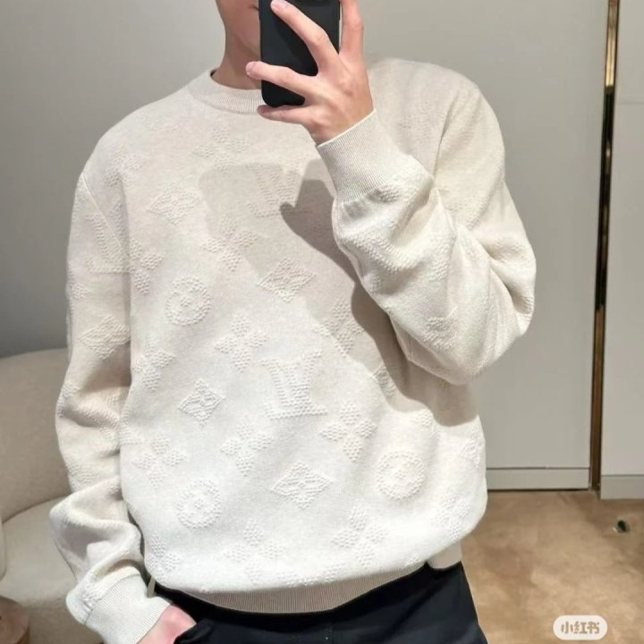 LOUIS VUITTON 루이비통 모노 패턴 니트