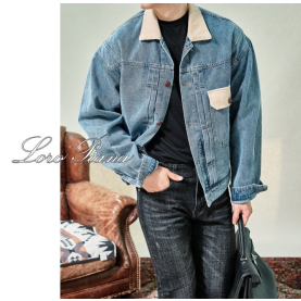 LOROPIANA 로로피아나 청자켓