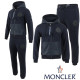 MONCLER 몽클레어 빅로고 배색 후드집업 셋업