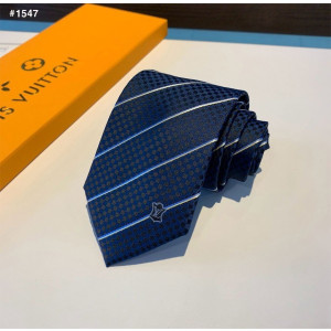 LOUIS VUITTON 루이비통 스트라이프 스퀘어 패턴 넥타이 (1547)
