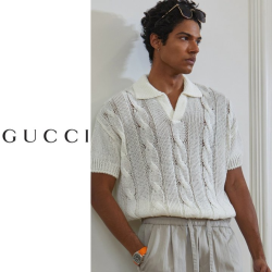 GUCCI 구찌 로피아 이태리 반팔 니트 3COLOR