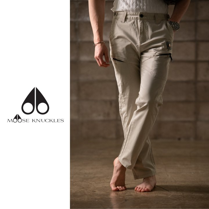 MOOSE KNUCKLES 무스너클 카고 팬츠 3COLOR