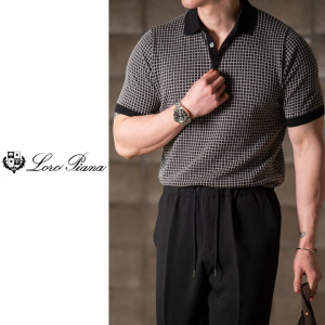LOROPIANA 로로피아나 카라 니트 3COLOR