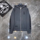 CHROME HEARTS 크롬하츠 버티컬 로고 후드 집업 자켓