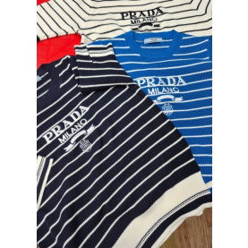 PRADA 프라다 반팔 니트